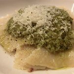 トラットリア 29 -  「テスタローリ　バジル　ジェノヴェソース」：モチッ＆トロッ♪素朴で不思議な食感♪香り豊かな一品！