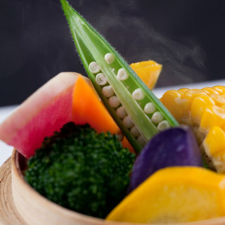 【素材】契約農家直送野菜