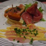 ビストロ アオキ - オードブル盛り合わせ