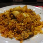 ビストロ アオキ - シーフードピラフ