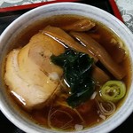 玄奘 - 半ラーメンのアップ