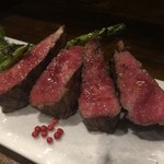 MILLE FIORI - 大阪産和牛 なにわ黒牛 イチボのグリル（￥3500）