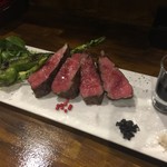 MILLE FIORI - 大阪産和牛 なにわ黒牛 イチボのグリル（￥3500）