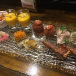 MILLE FIORI - 前菜盛り合わせ〜2名様量〜（￥1800）