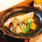 瀬戸内旬菜すし きよみず - 本日の煮つけ魚（1500円）