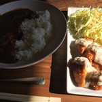 ぢょいふる - チキン南蛮&カレー（￥850）