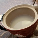 手打ち蕎麦 こはし - そば湯アップです。