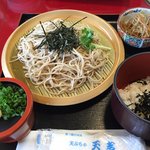 天ぷら 天吉 - 天ざるそばセット980円