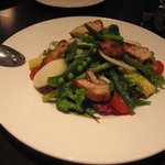 metro cafe でぐち弐番 - リー・ド・ボーのポワレ、サラダ仕立て
