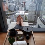 アマン東京 - エステ後のお茶