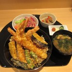 神田明神下 みやび - 天然車海老天丼