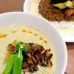 アプランティ - 和風キーマカレー3 1030円税込、タイ風CoCo夏カレー930円税込