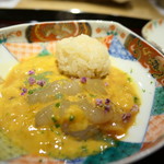 東麻布 天本 - ご飯を入れて