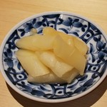 鮨 不二楼 - 芽生姜