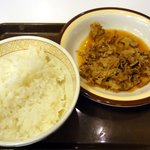 Sukiya - 牛皿+ごはん