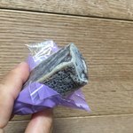 わかつき - 料理写真:きんつば(かじる前)