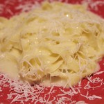 Fermented butter and sheep cheese pasta