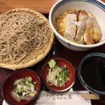 Koshikawa - カツ丼もりそばの定食