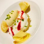 ラ・フォルム ド エテルニテ - 奈良県産「白鳳」のペッシュメルバ