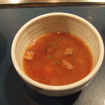 ステーキハウスZEN - トマトのスープ