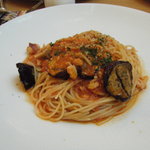 アマルフィイ ノベッロ - 魚介類のトマトソーススパゲティ
