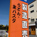 豊国製麺所 - 路面看板