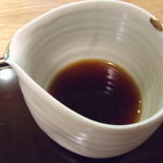 一如庵 - 追加ようの蕎麦つゆ