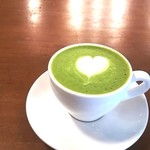 ブリコラージュ ブレッド アンド カンパニー ダイニング・カフェ - 抹茶ラテ。香り豊か♡　20180914　620円。税込み　甘くないのが最高～＼(^-^)／　抹茶を本式で立てて、淹れていただけるんですよ(幸)。すごい☆