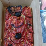 エグ・ヴィヴ - トマトのタルト。こんなに甘いトマトはじめて食べた。