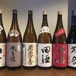 Kushiage Dokoro Nodoka - プレミアム日本酒も各種取り揃え