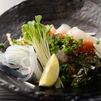 ぶつさし（厚切りとらふぐ刺し）