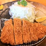 とんかつ 串揚げ ありが豚 - ランチ限定 いもぶたとんかつ定食　￥１０００って！旨すぎるし