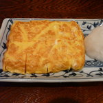 なべ駒 - 卵焼き、ちょっと甘いけど美味しい。