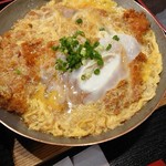 かつ丼 玄 - 『かつとじ丼　WかつW卵』(税込み1130円)