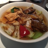 中国料理 美麗華 - 五目あんかけつゆそば