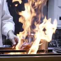 寿こう - カツオの藁焼き
