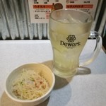 ハムカツ神社 - お通し(春雨サラダ) 200円