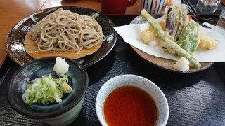 Karuizawa Juuwari Soba Daizen - 10割そば 天ぷらつき