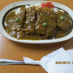 カツカレーライス（全景）