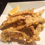 木綿屋 - キビナゴの磯部揚げ
