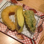 カボチャ、ナス、ピーマン