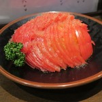新料理 都留野 - トマトサラダ（２）