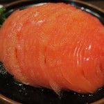 新料理 都留野 - トマトサラダ　ズームアップ