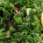 新料理 都留野 - たんタタキ　ズームアップ