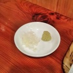 粗挽き蕎麦 トキ - [料理] 蕎麦の薬味 アップ♪ｗ