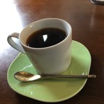Kohi kouro - ランチプレートの食後のコーヒー