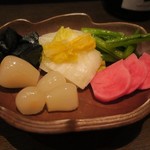 新料理 都留野 - 漬物