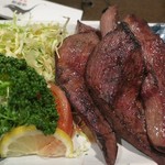 新料理 都留野 - たん焼　ズームアップ