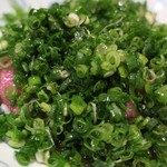 新料理 都留野 - たんタタキ　ズームアップ