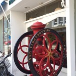 イノダコーヒ - 大きな焙煎マシーン⁉︎